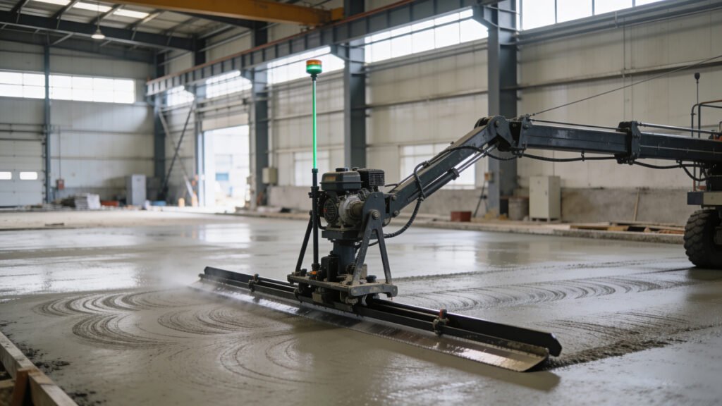 Lazer-Screed-Beton-Dökümü-Neden-Daha-Düzgün-Zemin-Sağlar