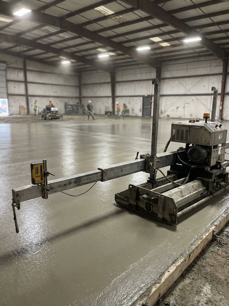 Lazer-Screed-Beton-Dökümü